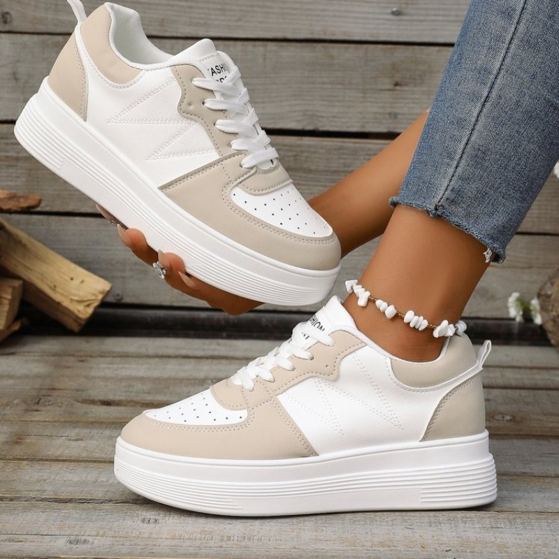Platform Sneakers Chunky - أحذية رياضية نسائية ذات نعل سميك،