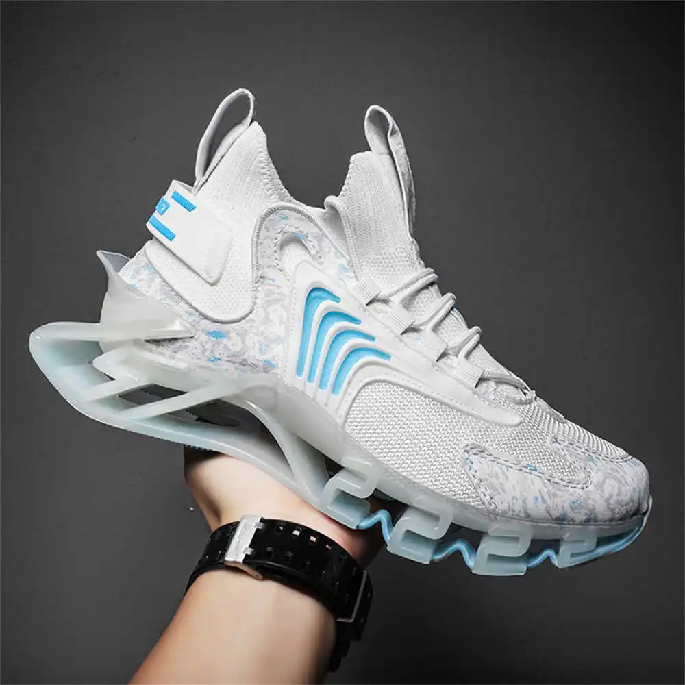 Women Shoes Name - الأزرق الانزلاق على أحذية طويلة الوردي