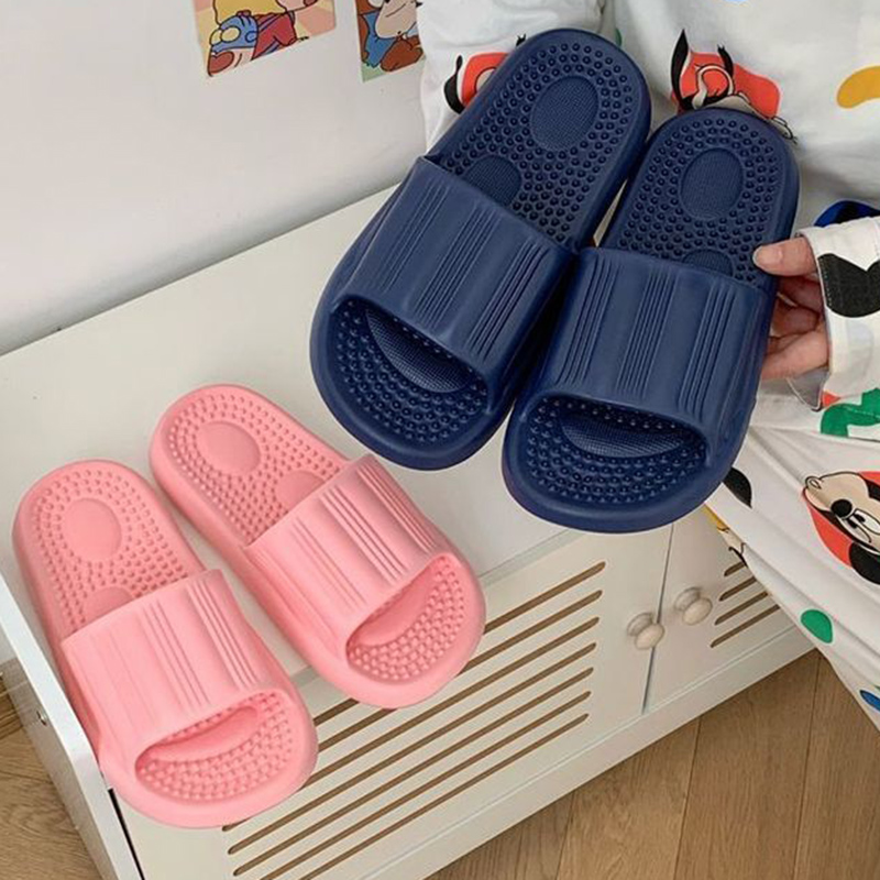 Mule Slip On - شباشب مريحة للتدليك داخل المنزل للنساء،