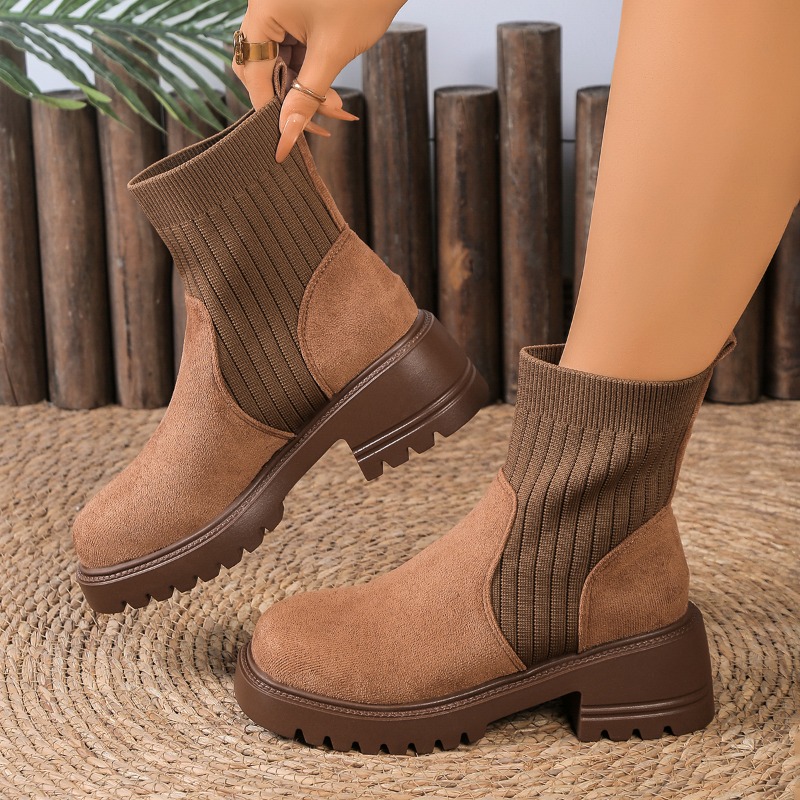 Women'S Shoes Chelsea - 2025 الخريف الشتاء موضة المرأة تشيلسي