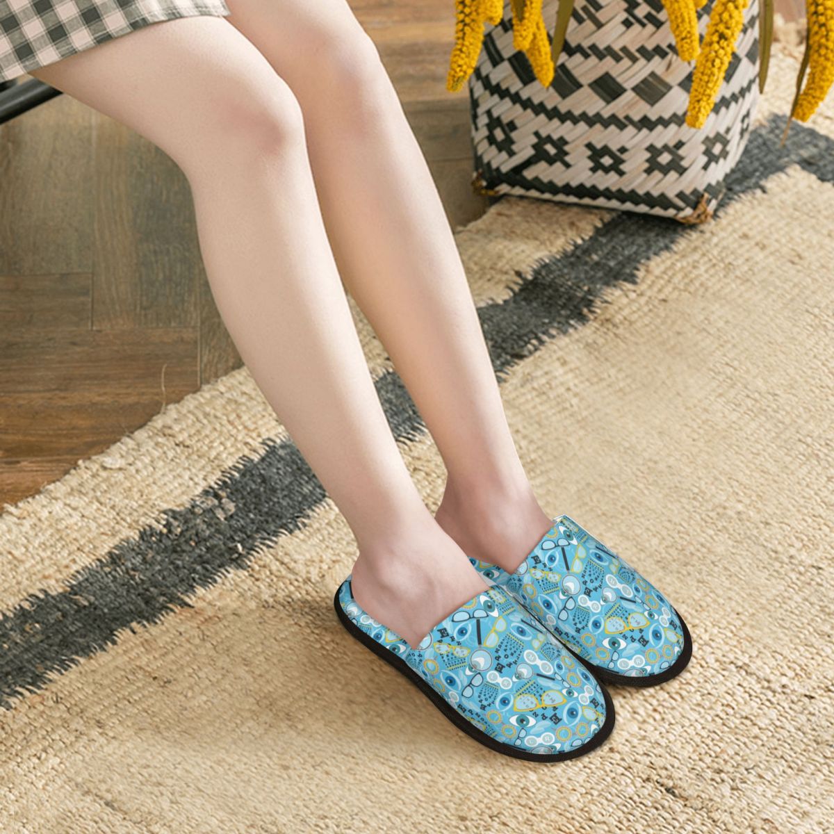 نعال منزلية نسائية مريحة من ال - مراجعة Shoes Women Chart وسعره