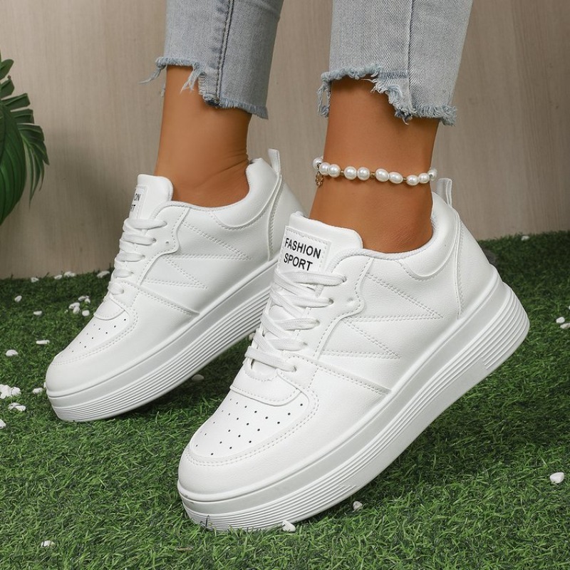 أحذية رياضية نسائية ذات نعل سم - مراجعة Platform Sneakers Chunky وسعره