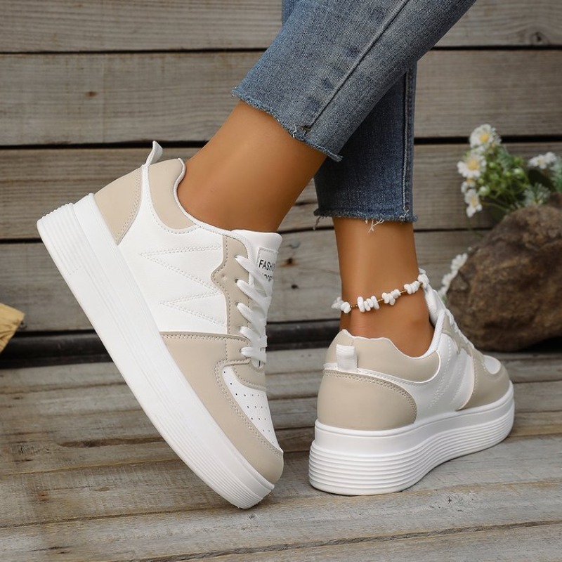 أحذية رياضية نسائية ذات نعل سم - مراجعة Platform Sneakers Chunky وسعره