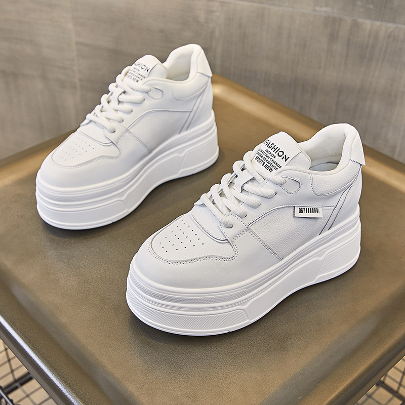 9 سنتيمتر جلد طبيعي العلامة ال - مراجعة Platform Sneakers Chunky وسعره