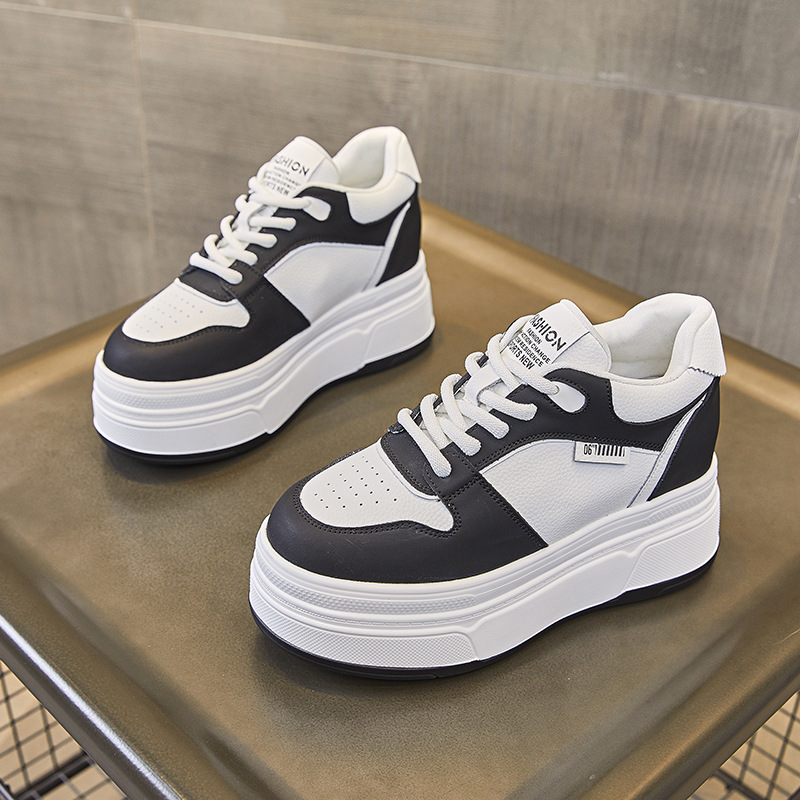 9 سنتيمتر جلد طبيعي العلامة ال - مراجعة Platform Sneakers Chunky وسعره