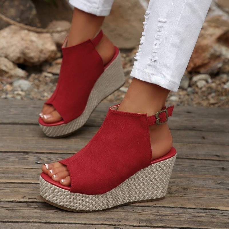 صنادل نسائية صيفية بكعب ويدج و - مراجعة Espadrille Wedge Shoes وسعره