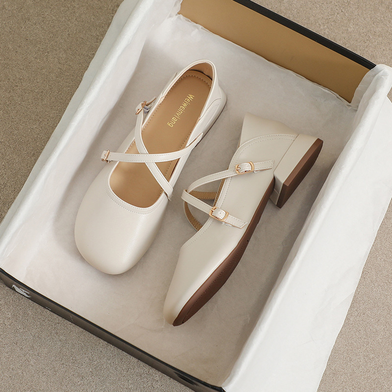 أحذية ماري جين فرنسية كلاسيكية - مراجعة Women'S Shoes Large وسعره