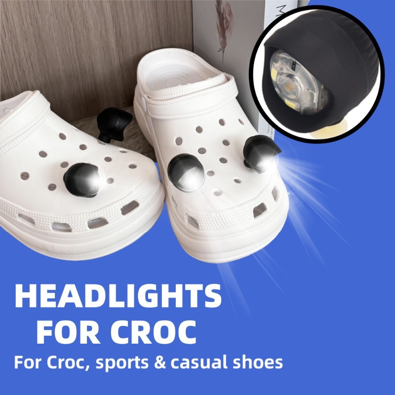 2/4/8 قطع أضواء أحذية مقاومة ل - مراجعة Croc Style Clog وسعره