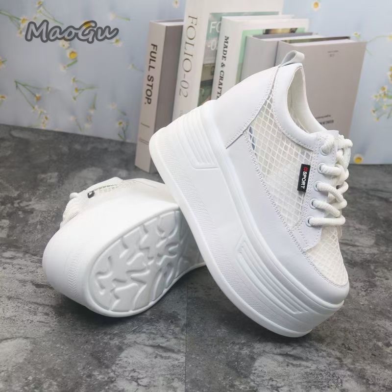 أحذية رياضية نسائية شبكية ذات  - مراجعة Wedge Heeled Sneaker وسعره