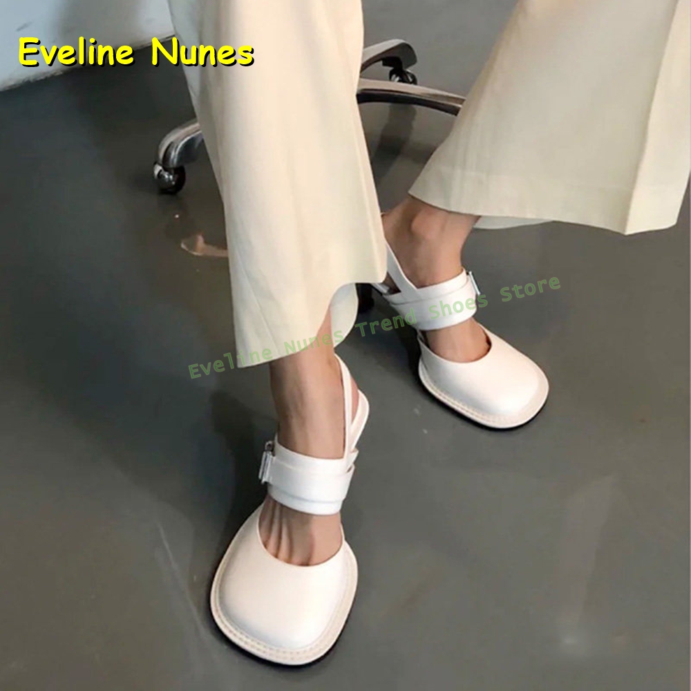 صنادل نسائية سوداء بكعب سميك و - مراجعة Mule Slip On وسعره