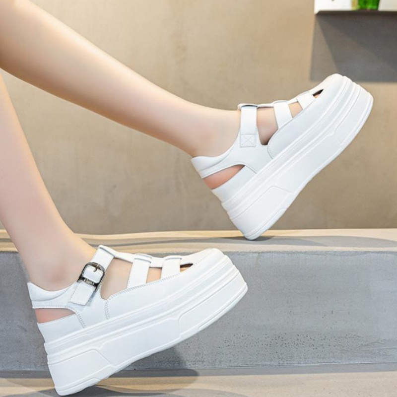 أحذية نسائية صيفية من الجلد ال - مراجعة Wedge Heeled Sneaker وسعره
