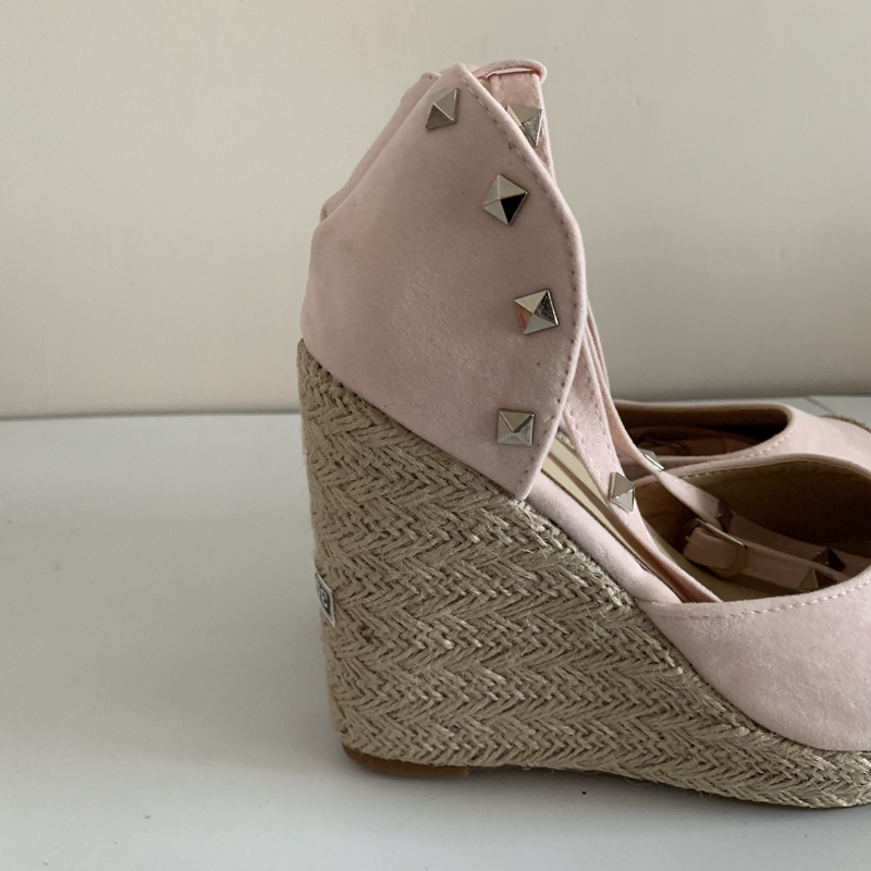 SIMLOVEYO espadrilles النساء ص - مراجعة Espadrille Wedge Shoes وسعره