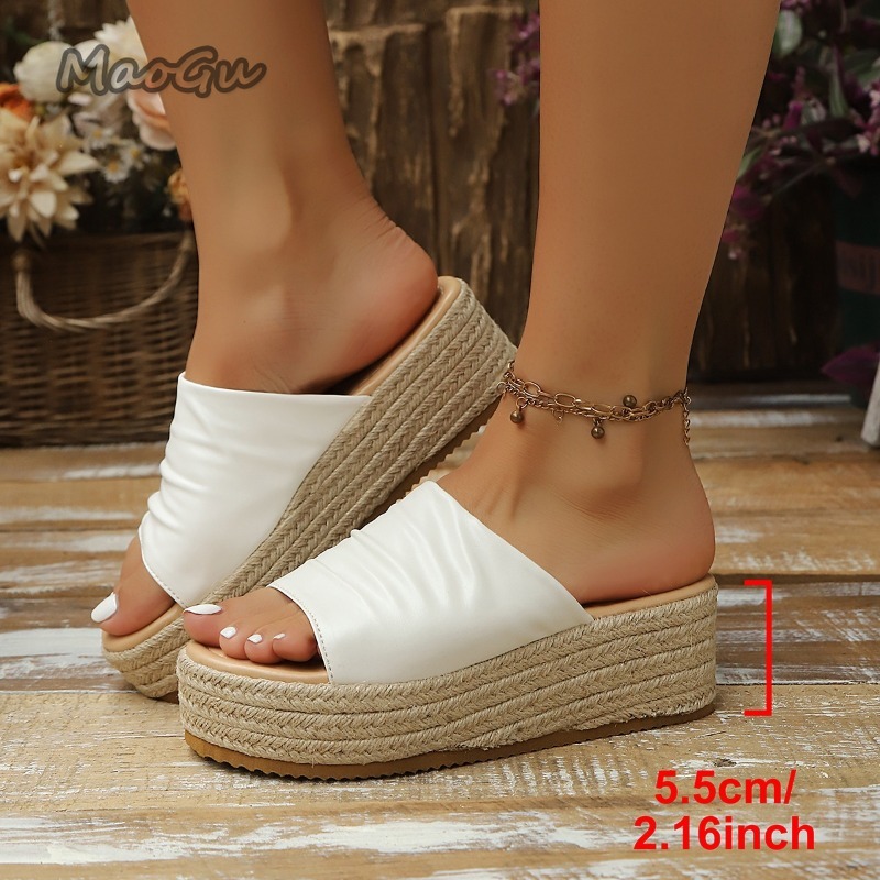 صنادل نسائية مريحة بكعب ويدج م - مراجعة Espadrille Wedge Shoes وسعره