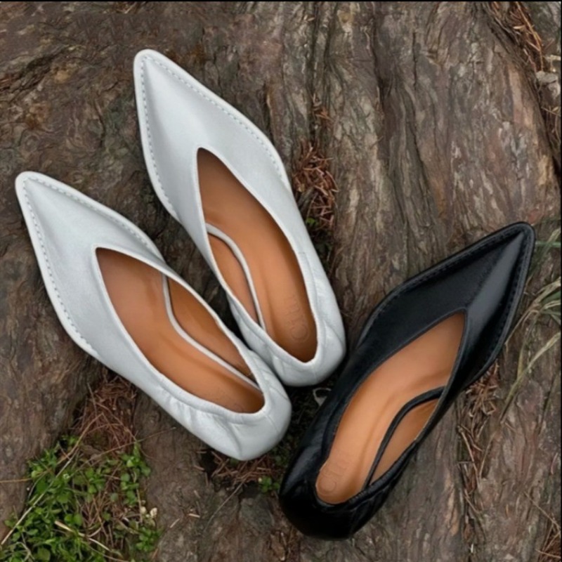 حذاء فردي جديد بمقدمة مدببة لع - مراجعة Mule Slip On وسعره