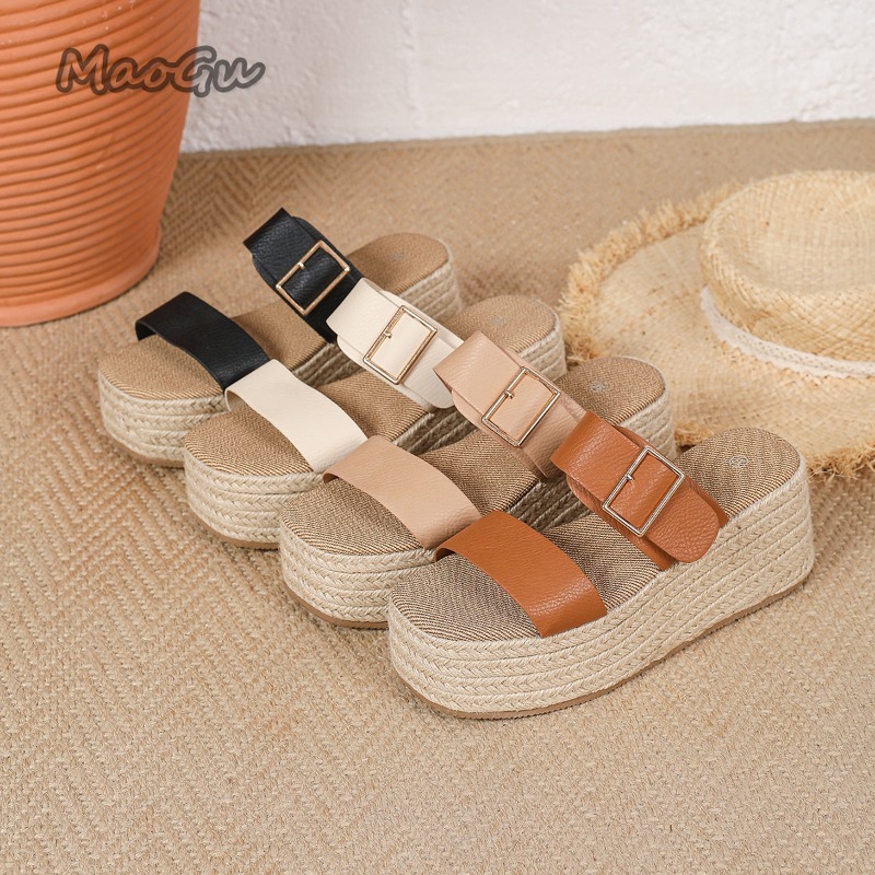 صندل نسائي إسبادريل بكعب ويدج  - مراجعة Espadrille Wedge Shoes وسعره