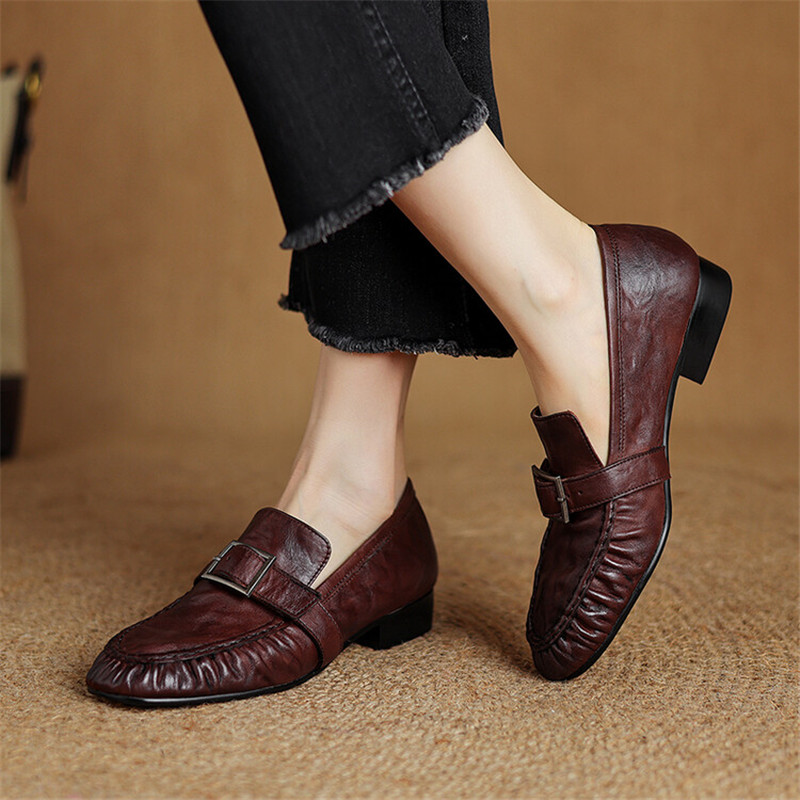 أحذية بدون كعب من الجلد الطبيع - مراجعة Women'S Shoes Everyday وسعره