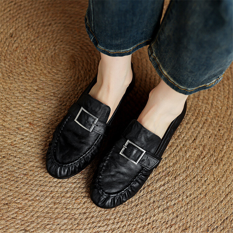 أحذية بدون كعب من الجلد الطبيع - مراجعة Women'S Shoes Everyday وسعره