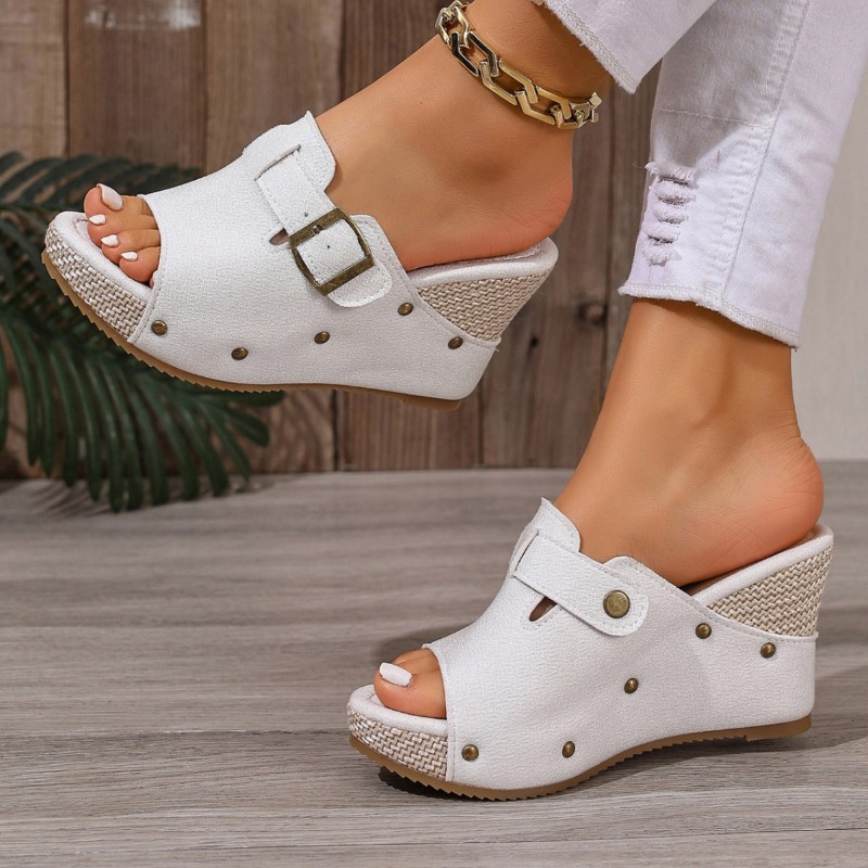 صنادل نسائية صيفية بكعب ويدج م - مراجعة Espadrille Wedge Shoes وسعره