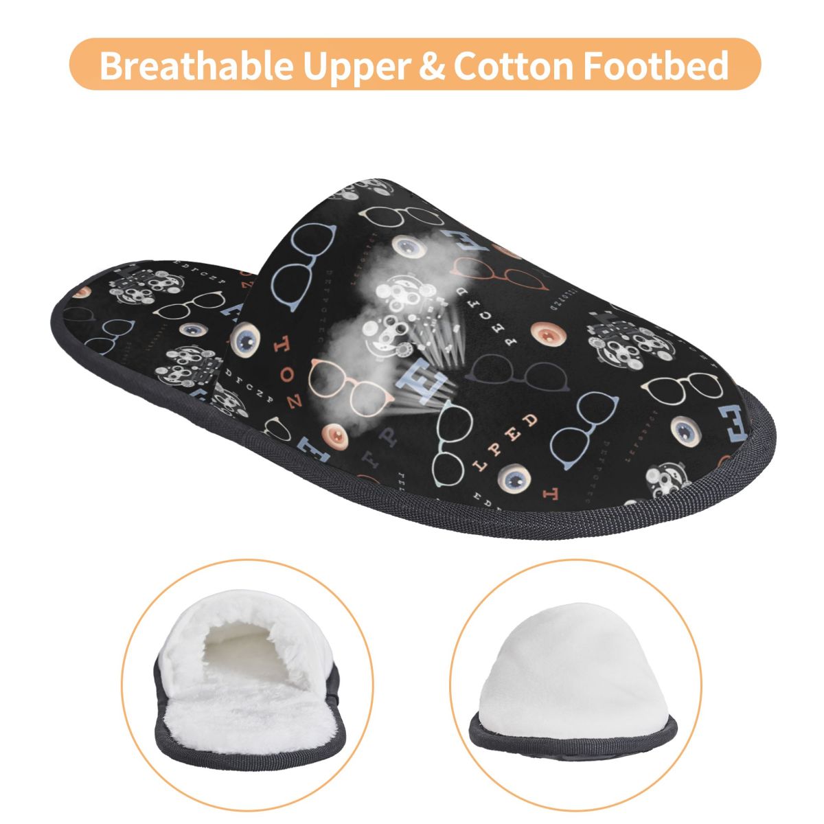شباشب نسائية مطبوعة حسب الطلب  - مراجعة Shoes Women Chart وسعره
