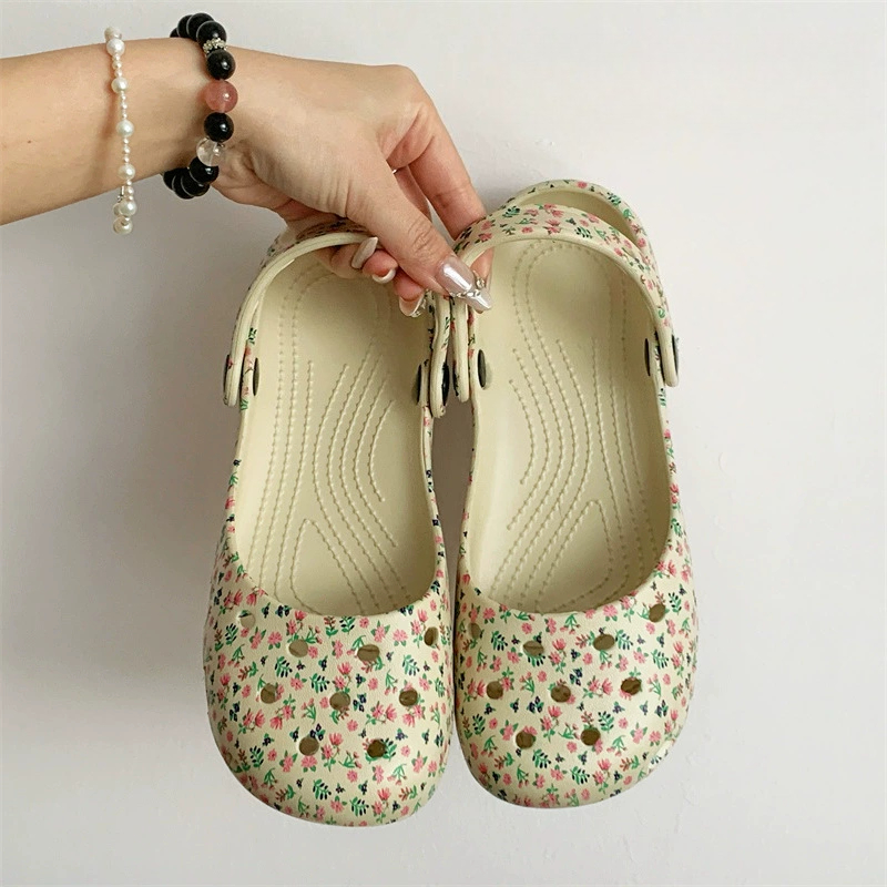 صنادل باليه جديدة للفتيات بنقش - مراجعة Ballet Flat Women وسعره