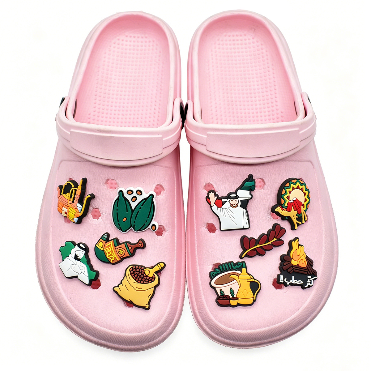 6-26 قطعة من زينة الأحذية على  - مراجعة Croc Style Clog وسعره
