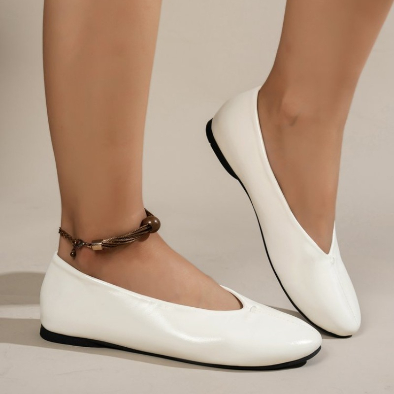 أحذية نسائية مريحة بمقدمة مستد - مراجعة Ballet Flat Women وسعره