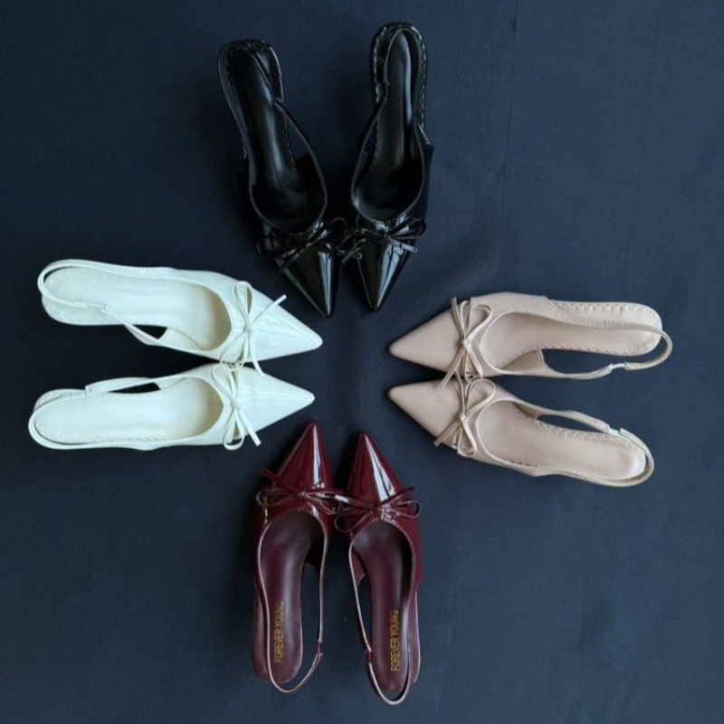 صنادل نسائية جديدة أنيقة ومثير - مراجعة Pointed Toe Flat وسعره