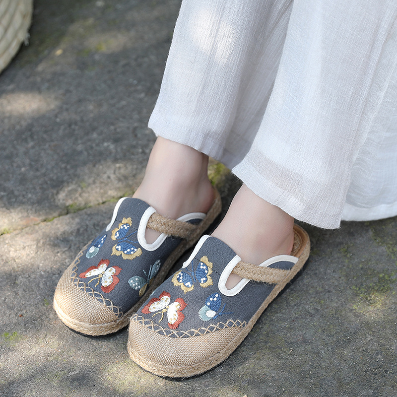 2025 المرأة عادية الكتان اليدو - مراجعة Women'S Shoes Vegan وسعره