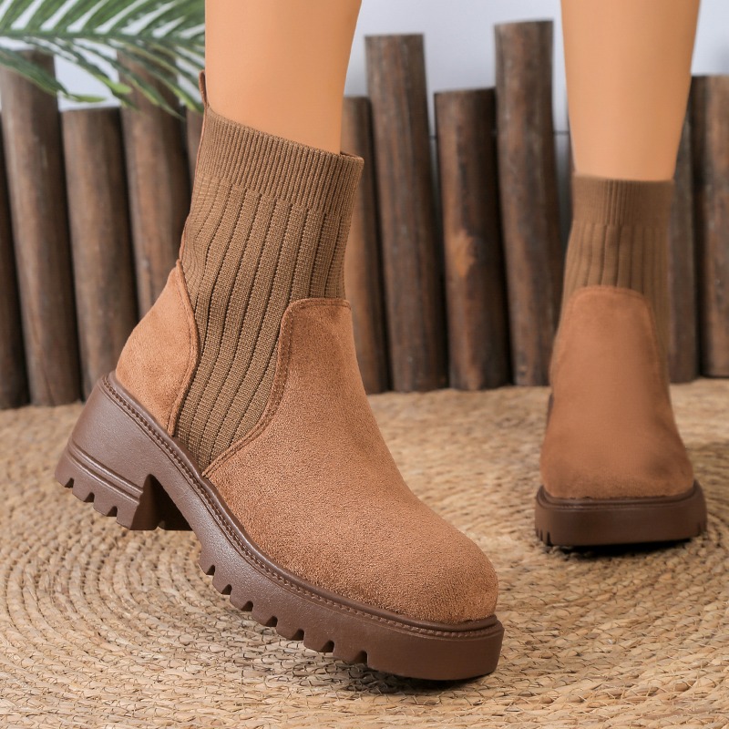 2025 الخريف الشتاء موضة المرأة - مراجعة Women'S Shoes Chelsea وسعره