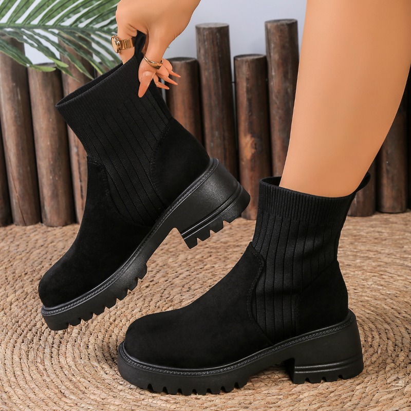 2025 الخريف الشتاء موضة المرأة - مراجعة Women'S Shoes Chelsea وسعره