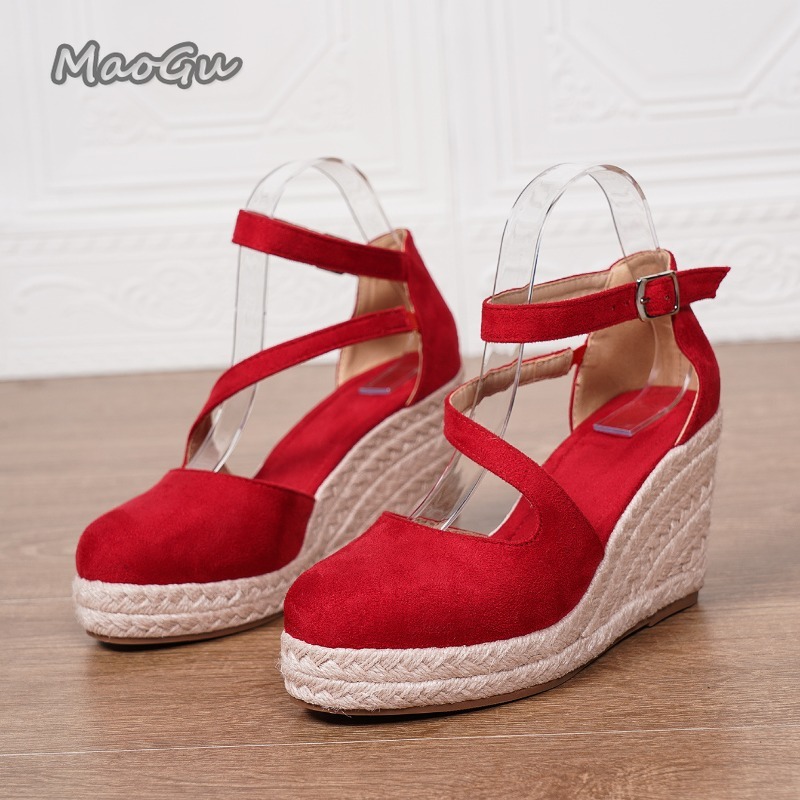 صنادل إسبادريل نسائية بكعب ويد - مراجعة Espadrille Wedge Shoes وسعره