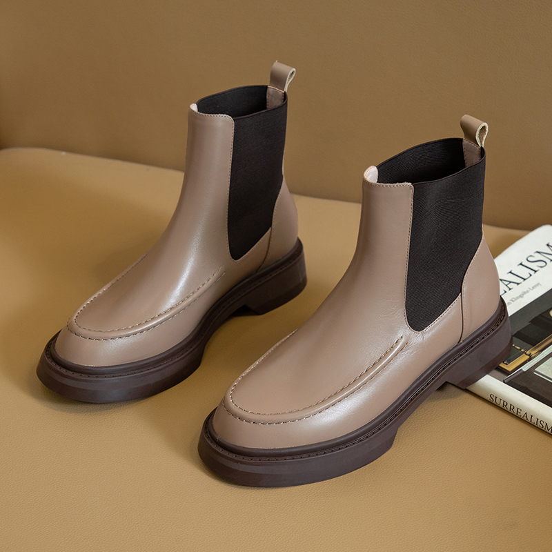 حار جلد طبيعي الأحذية النسائية - مراجعة Women'S Shoes Chelsea وسعره