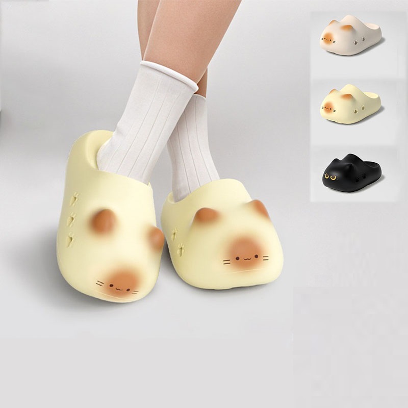 شباشب جديدة مبتكرة على شكل قطة - مراجعة Mule Slip On وسعره