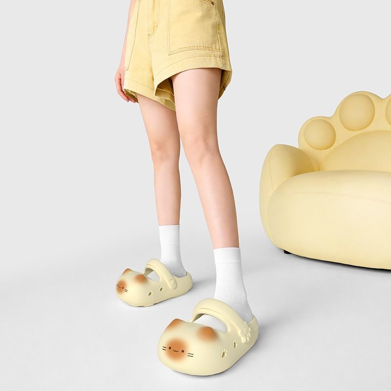 شباشب جديدة مبتكرة على شكل قطة - مراجعة Mule Slip On وسعره