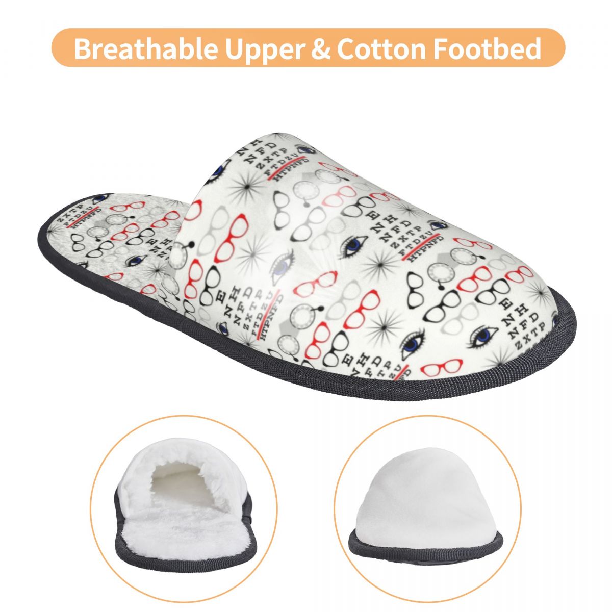 شباشب منزلية مخصصة مضحكة بتصمي - مراجعة Shoes Women Chart وسعره