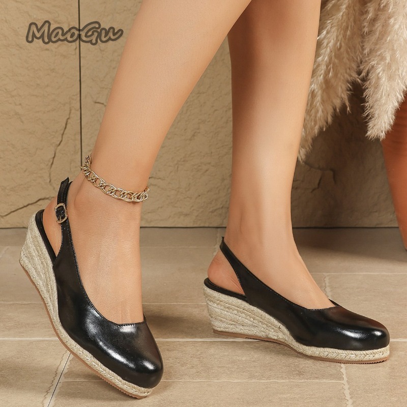 صنادل نسائية عصرية جديدة لصيف  - مراجعة Espadrille Wedge Shoes وسعره
