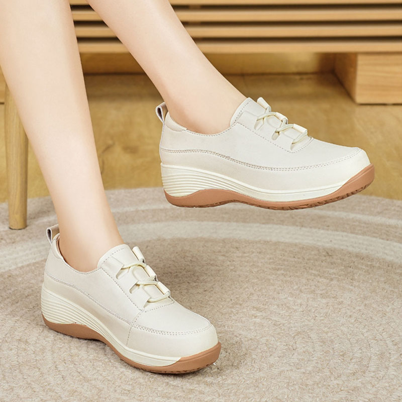 2025 المدربين الربيع/الصيف أحذ - مراجعة Wedge Heeled Sneaker وسعره